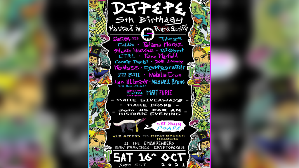 djpepe birthday flyer