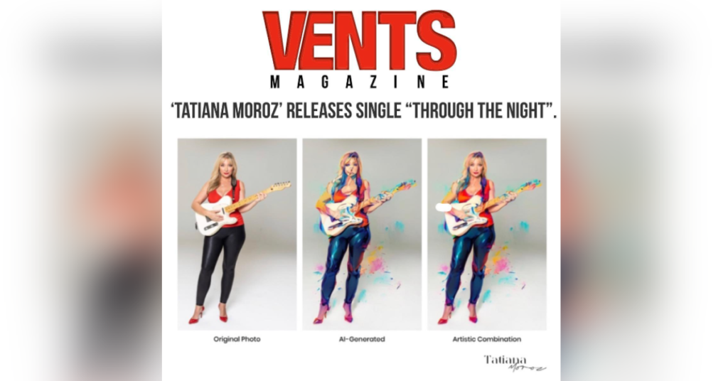Tatiana Moroz feature in Vents Magazine