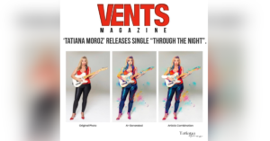 Tatiana Moroz feature in Vents Magazine