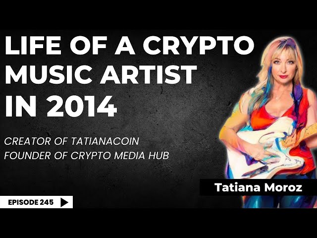 life of a crypto music artist pic tm