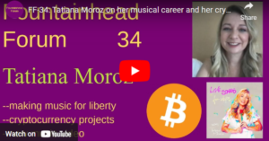 Tatiana on Chris baker's podcast Fountainhead Forum